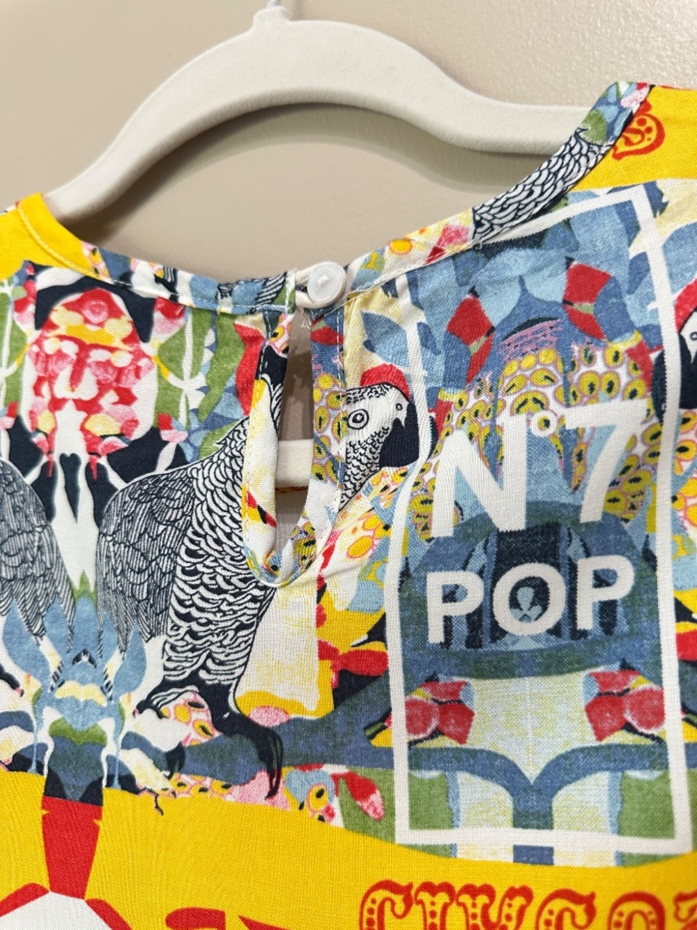 Akkriti by Pantaloons Colorful Circus Sleeveless Top Size M - Picture 8 of 10